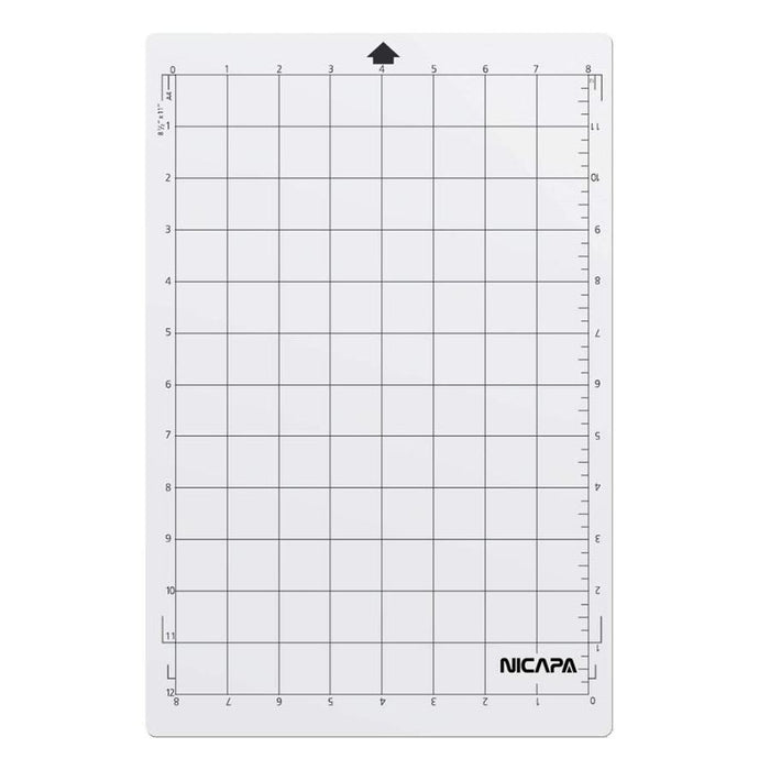 Nicapa Cutting Mat Strong Grip 12 x 8 for Silhouette Portrait Machine